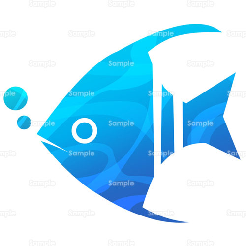 熱帯魚 魚 エンゼルフィッシュ のイラスト 263 0006 クリエーターズスクウェア