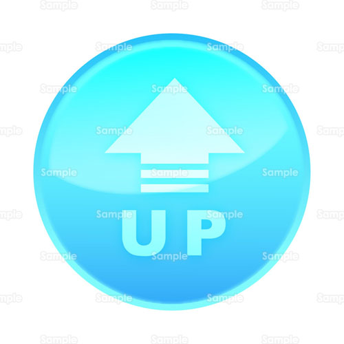 矢印 上向き 上 上昇 アップ Up アイコン のイラスト 999 0320