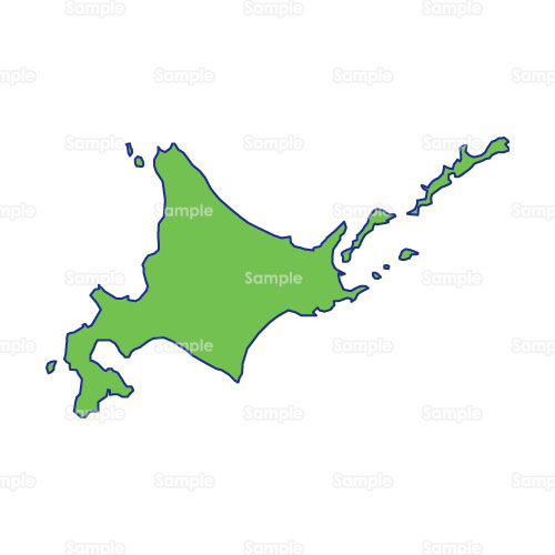 地図 日本地図 北海道 のイラスト Busi10 002 クリエーターズスクウェア