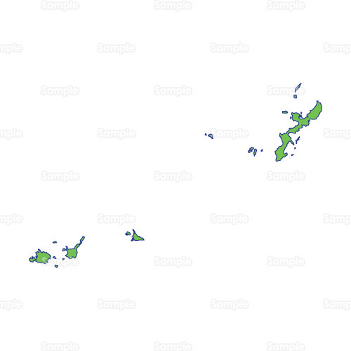 地図 日本地図 沖縄 のイラスト Busi10 011 クリエーターズスクウェア