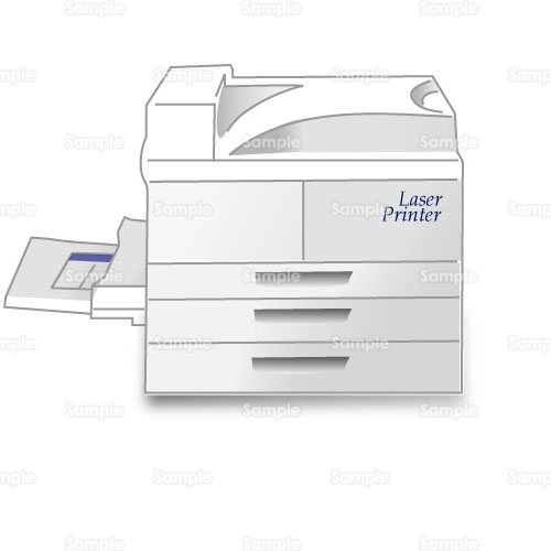 プリンタ プリンター 印刷 のイラスト Busi2 013 クリエーターズスクウェア