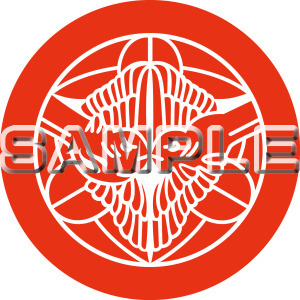 上杉謙信の家紋 笹に雀 上杉笹 家紋 Kamon 素材ダウンロード