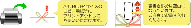 のし紙テンプレート 無料で各種お祝い用 お供え用のし紙を印刷