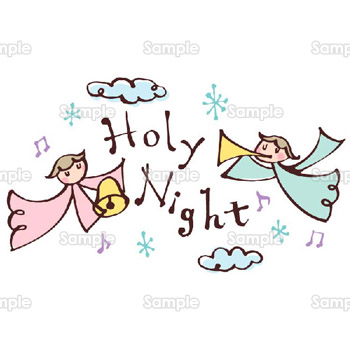 無料イラスト 写真 Holy Night エンジェル 素材集 テンプレートbank